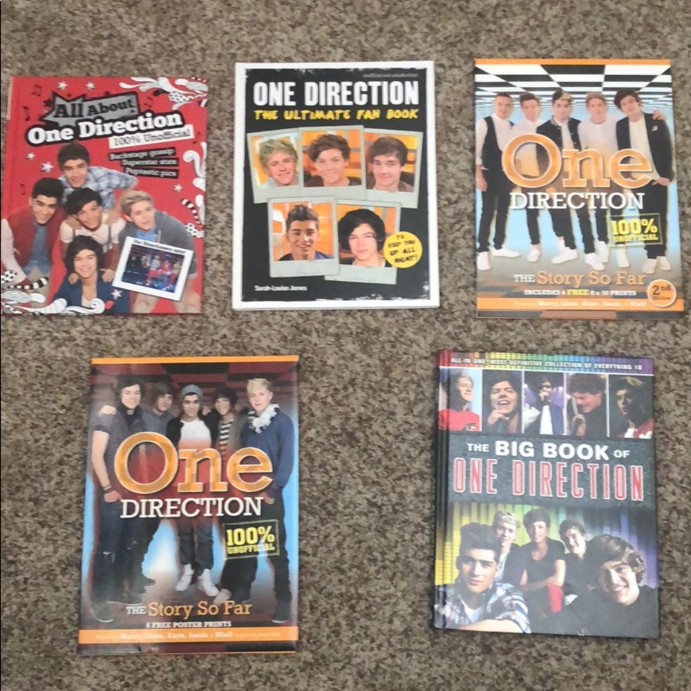 One Direction Books (1D)